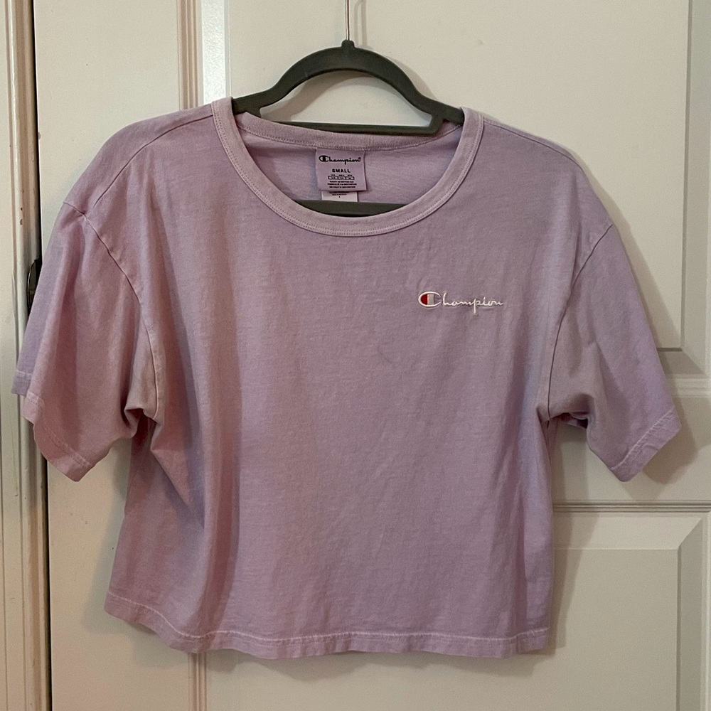 Champion cropped tee